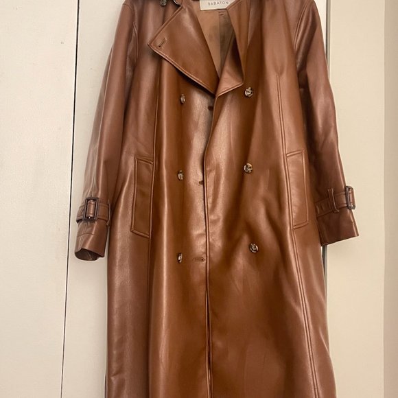 Aritzia Didion Trench in Cognac - Picture 2 of 4
